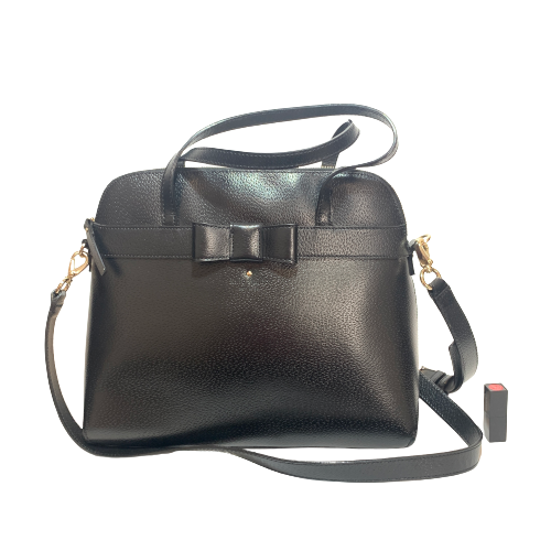 Kate Spade Black Leather 'Kirk Park' Satchel | Gently Used |