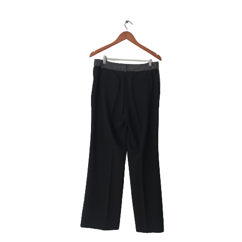 Jasper Conran Black with Polka Dot Belt Detail Pants | Gently Used |