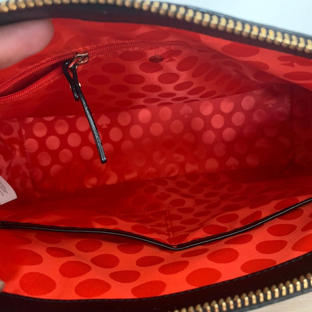 Kate Spade Black Leather 'Kirk Park' Satchel | Gently Used |