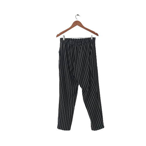 Pull & Bear Black & White Striped Pants | Gently Used |