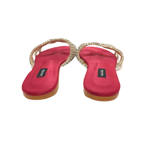 Miaasa Rhinestone Sandals | Gently Used |