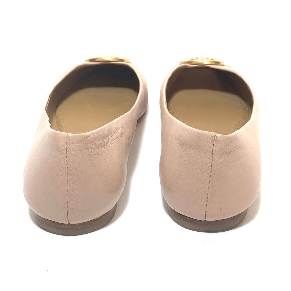 Tory Burch 'Chelsea' Cap-Toe Leather Ballet Flats | Gently Used  |
