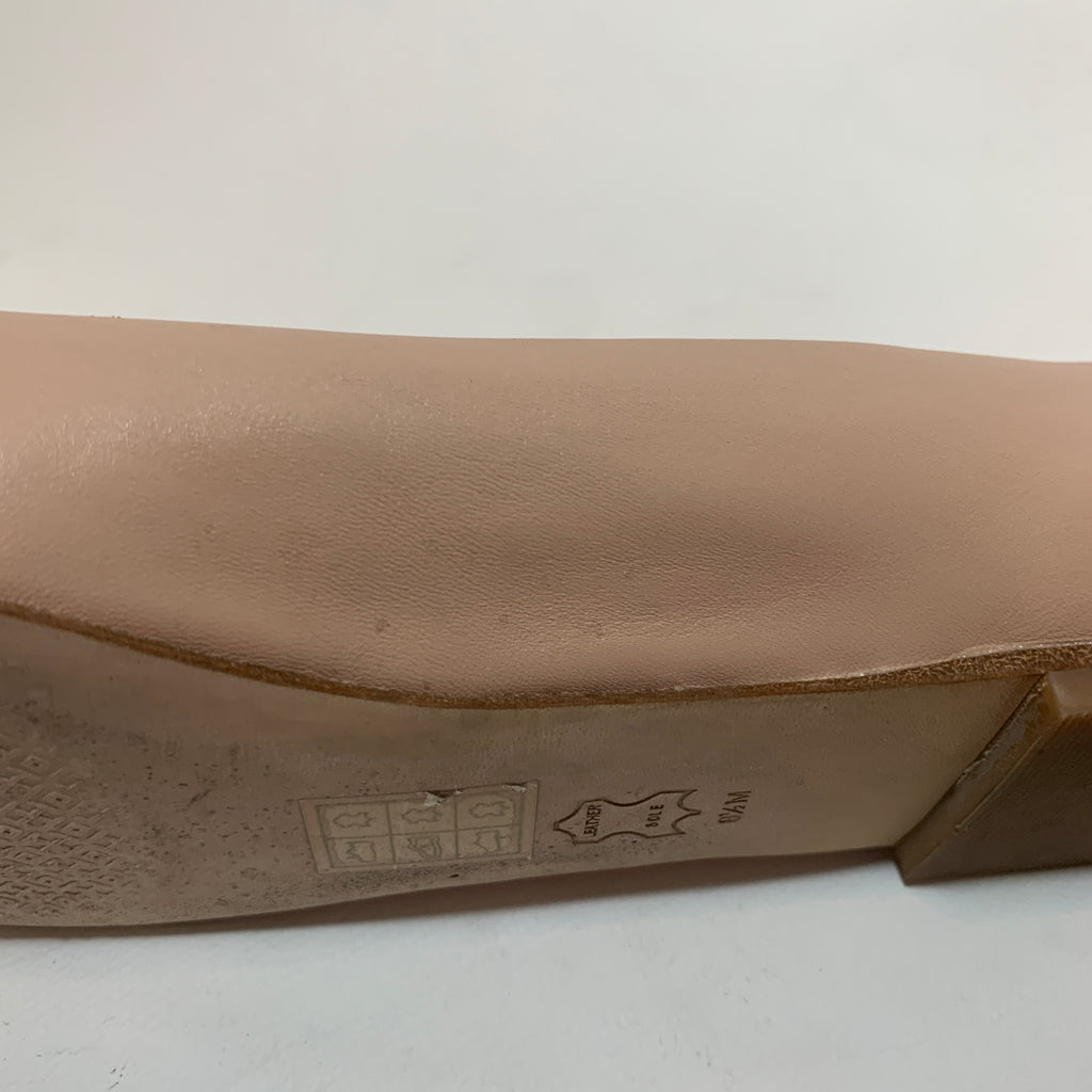 Tory Burch 'Chelsea' Cap-Toe Leather Ballet Flats | Gently Used  |