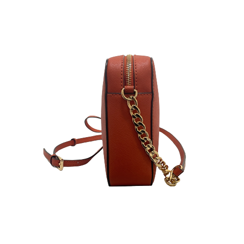 Michael Kors Orange Leather Crossbody | Gently Used |