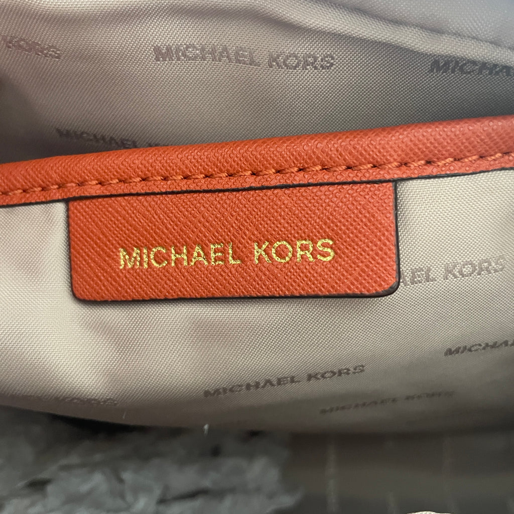 Michael Kors Orange Leather Crossbody | Gently Used |