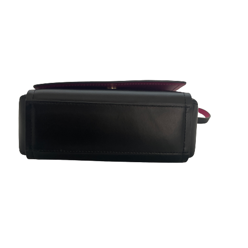 Kate Spade Black and Pink Leather Crossbody Bag | Gently Used |