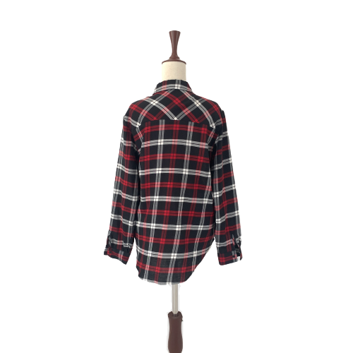 ZARA Checked Shirt with Pearls | Gently Used |