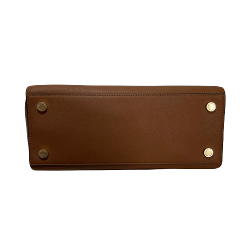 Michael Kors Tan Leather Selma Satchel | Pre Loved |