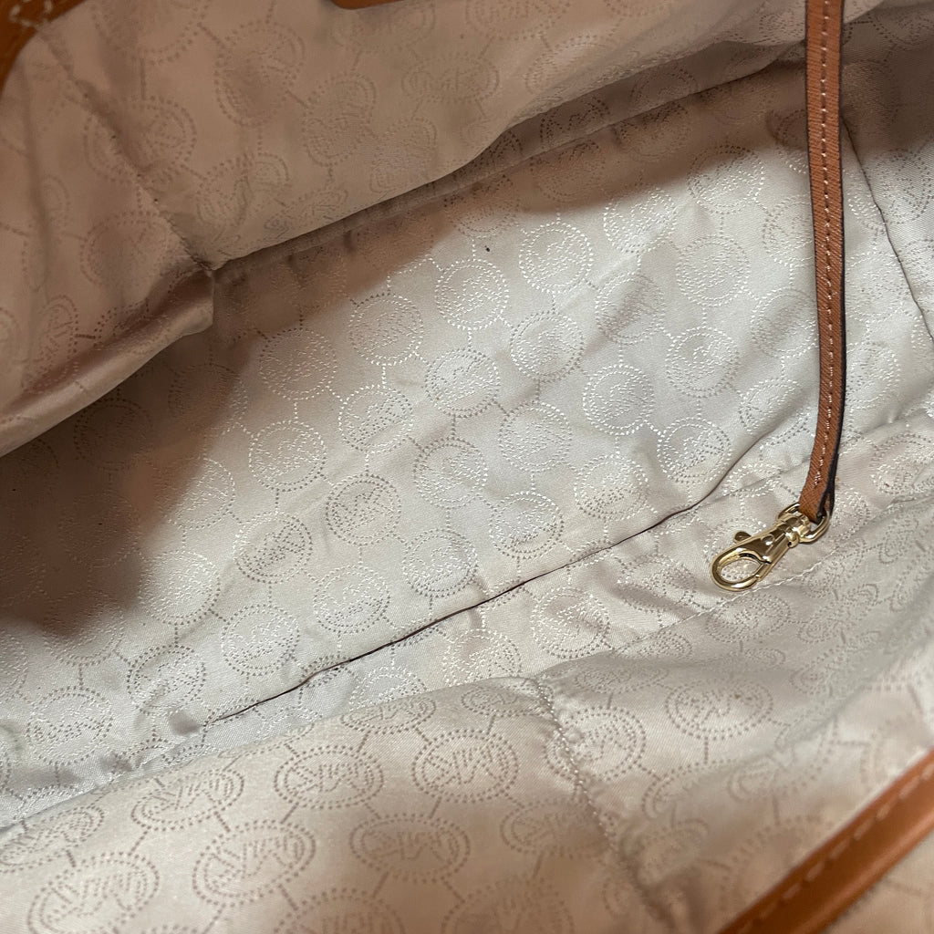 Michael Kors Tan Leather Selma Satchel | Pre Loved |