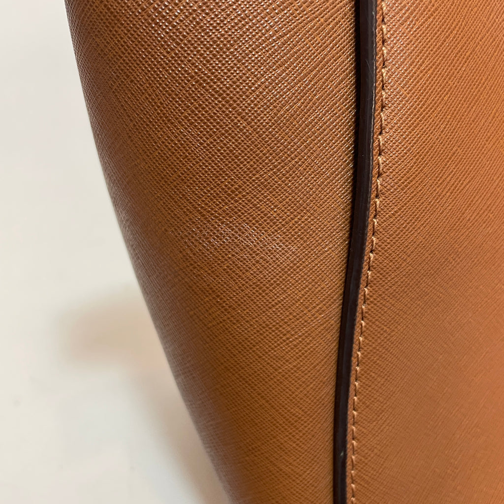 Michael Kors Tan Leather Selma Satchel | Pre Loved |