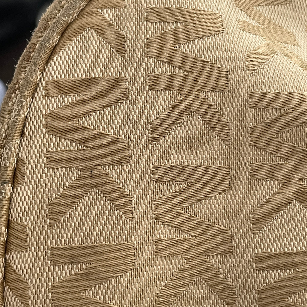 Michael Kors Beige Canvas Monogram Tote | Pre Loved |