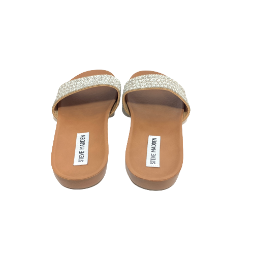 Steve Madden Rhinestone Slides | Brand New |