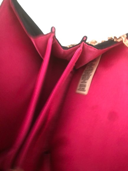 Ted Baker Navy Printed Canvas Small Crossbody Bag | Pre Loved |