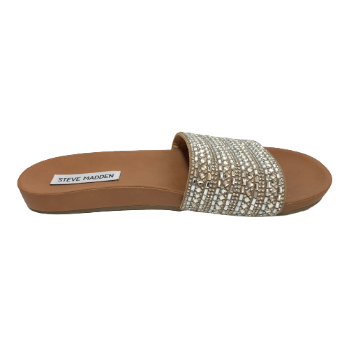 Steve Madden Rhinestone Slides | Brand New |