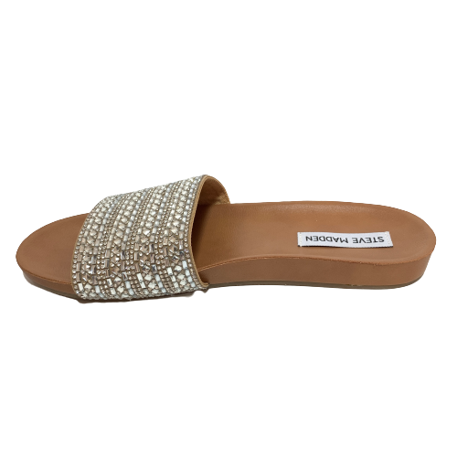Steve Madden Rhinestone Slides | Brand New |