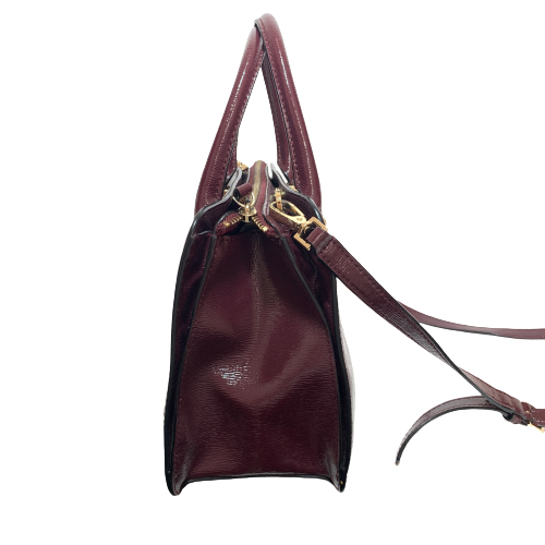 Kate Spade Maroon Leather Satchel | Pre Loved |