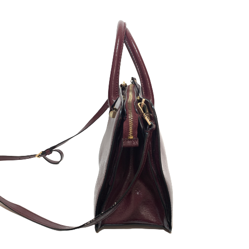 Kate Spade Maroon Leather Satchel | Pre Loved |