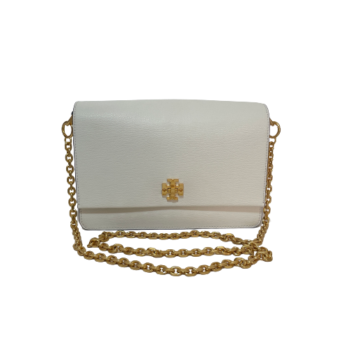 Tory Burch 'KIRA' White Leather Shoulder Bag | Like New |