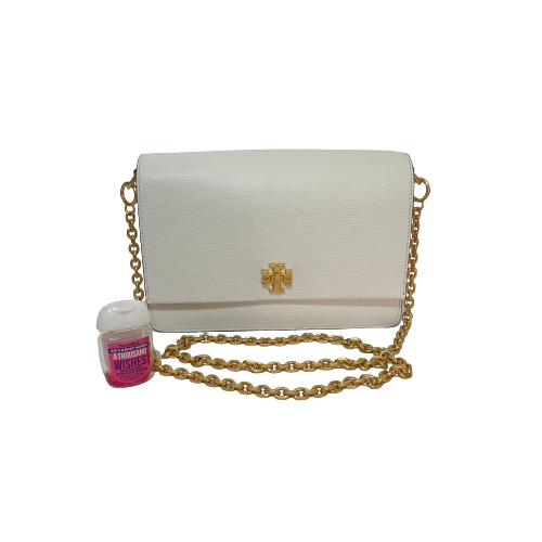 Tory Burch 'KIRA' White Leather Shoulder Bag | Like New |