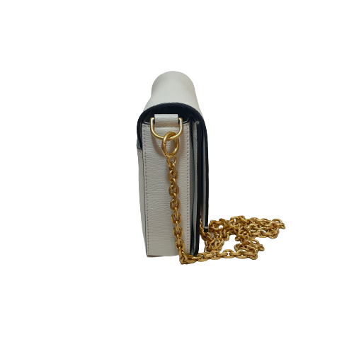 Tory Burch 'KIRA' White Leather Shoulder Bag | Like New |