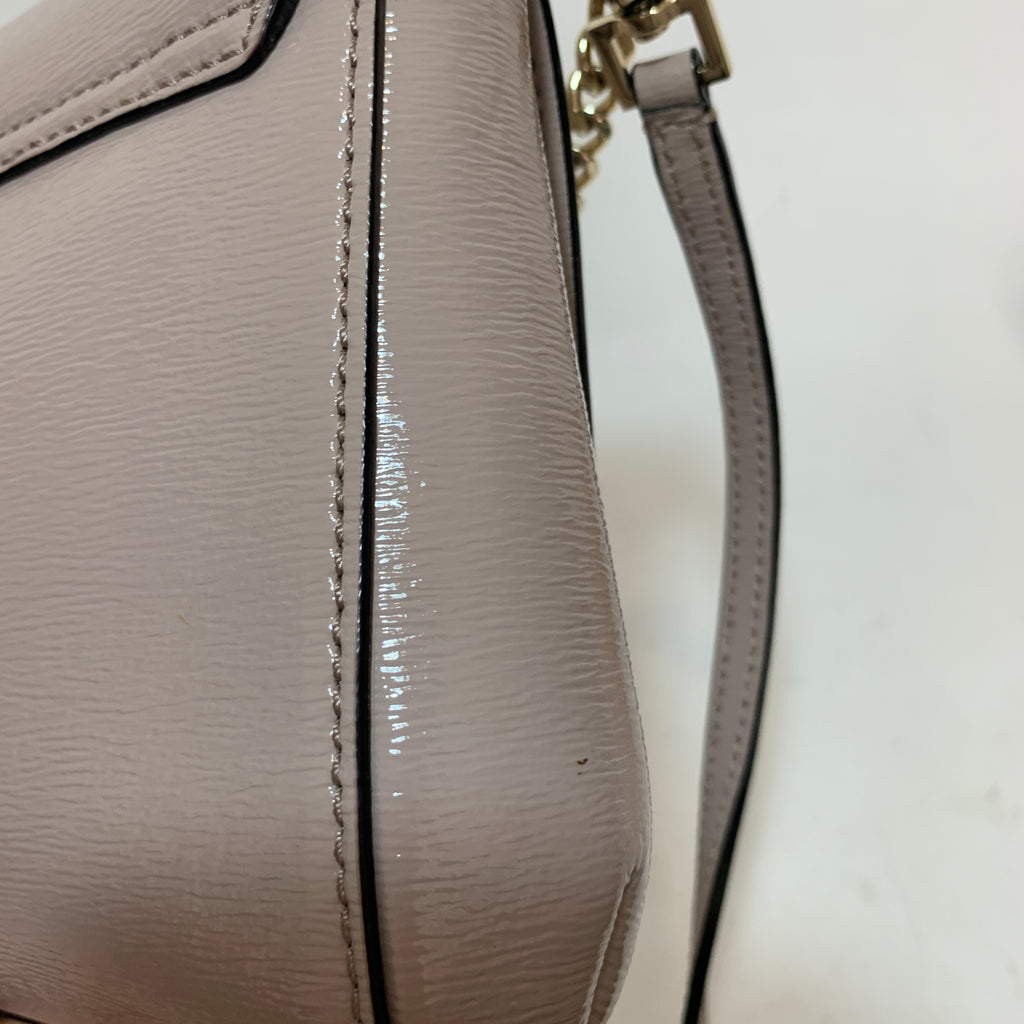 Kate Spade Taupe Leather Crossbody Bag | Gently Used |