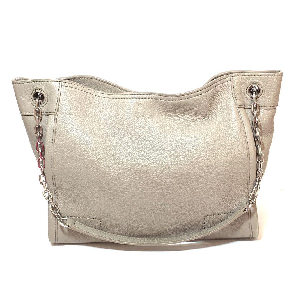 Tory Burch Light Grey 'Britten' Tote Bag | Pre Loved |