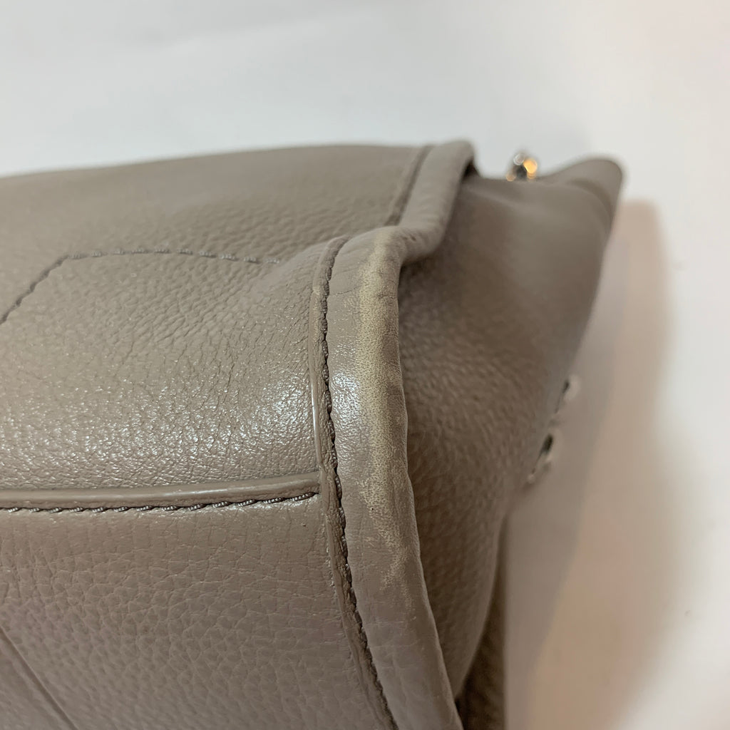 Tory Burch Light Grey 'Britten' Tote Bag | Pre Loved |