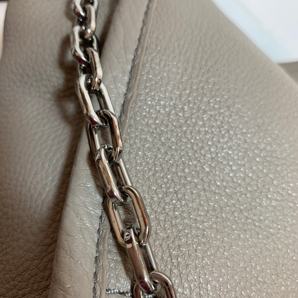 Tory Burch Light Grey 'Britten' Tote Bag | Pre Loved |