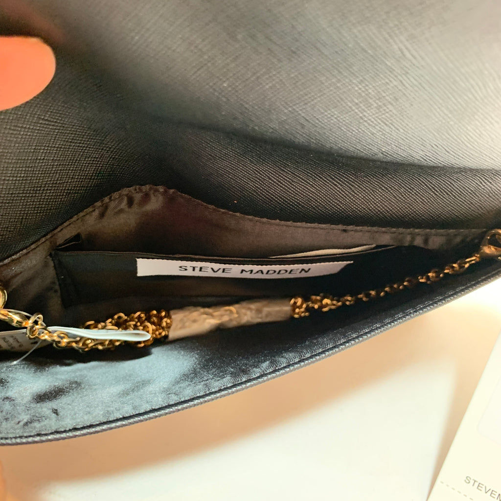 Steve Madden Rhinestone Envelope Clutch | Brand New |