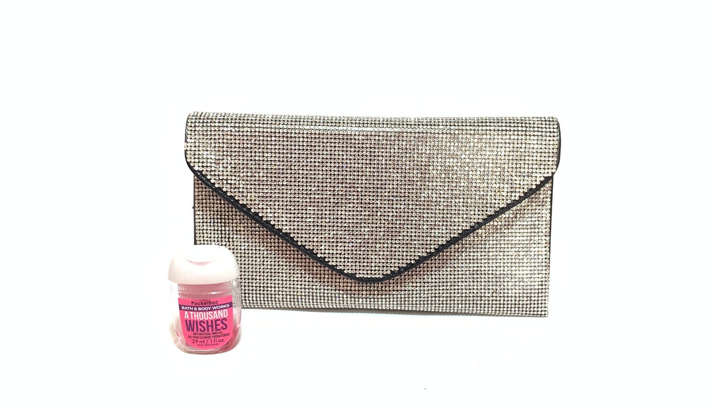 Steve Madden Rhinestone Envelope Clutch | Brand New |