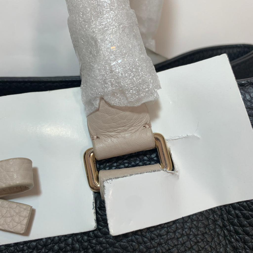 Kate Spade Black Pebbled Leather 'Henderson Street' Shoulder Bag | Brand New |