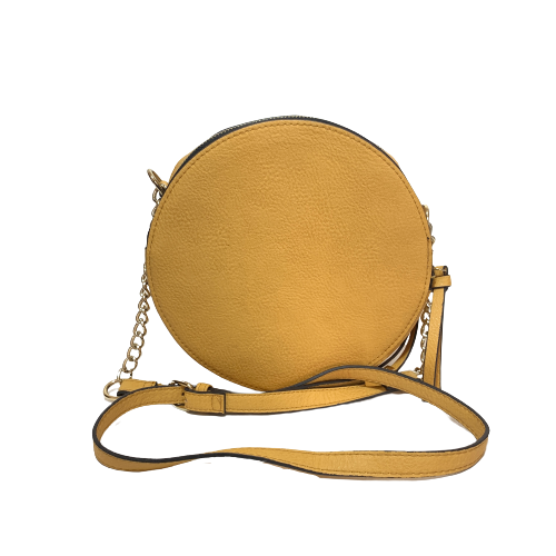 Steve Madden Yellow Round Cross-body Bag | Pre Loved |