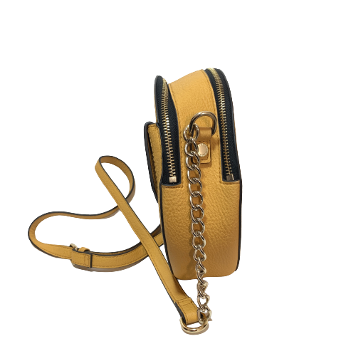 Steve Madden Yellow Round Cross-body Bag | Pre Loved |