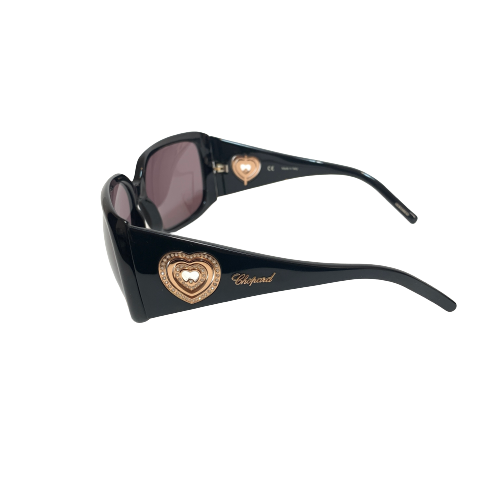 Chopard SCH065S Black Sunglasses | Like New |