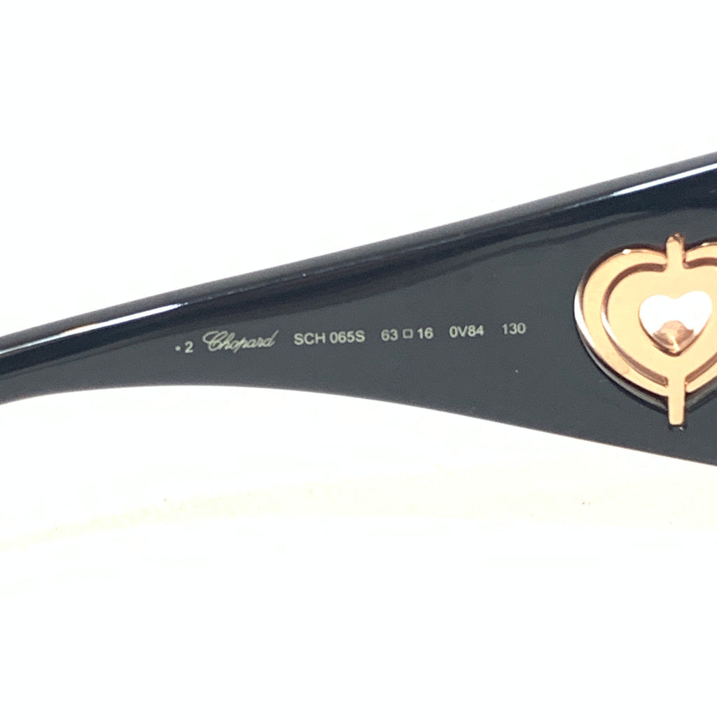 Chopard SCH065S Black Sunglasses | Like New |