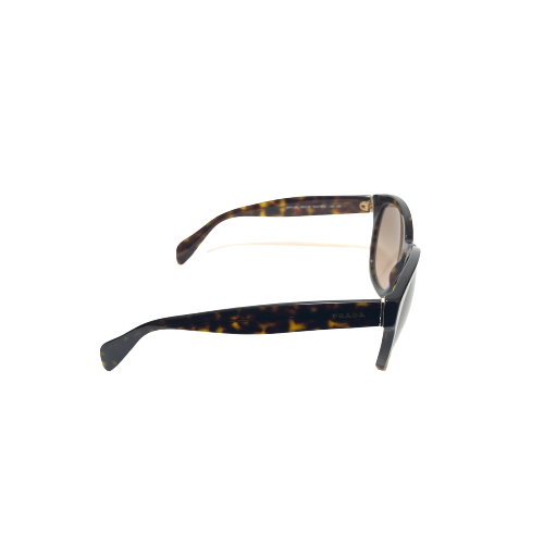 Prada SPR 18R Brown Round Sunglasses | Like New |