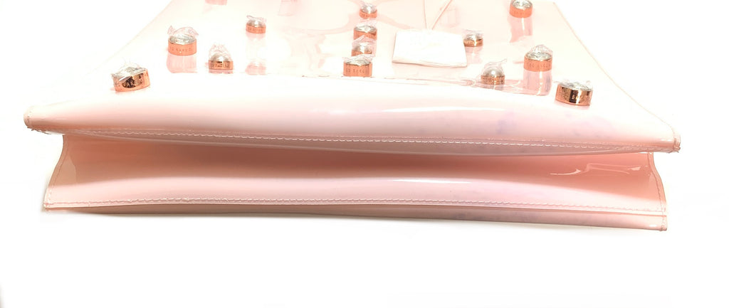 Ted Baker Light Pink Crystal & Pink Large Icon Jelly Tote | Brand New |