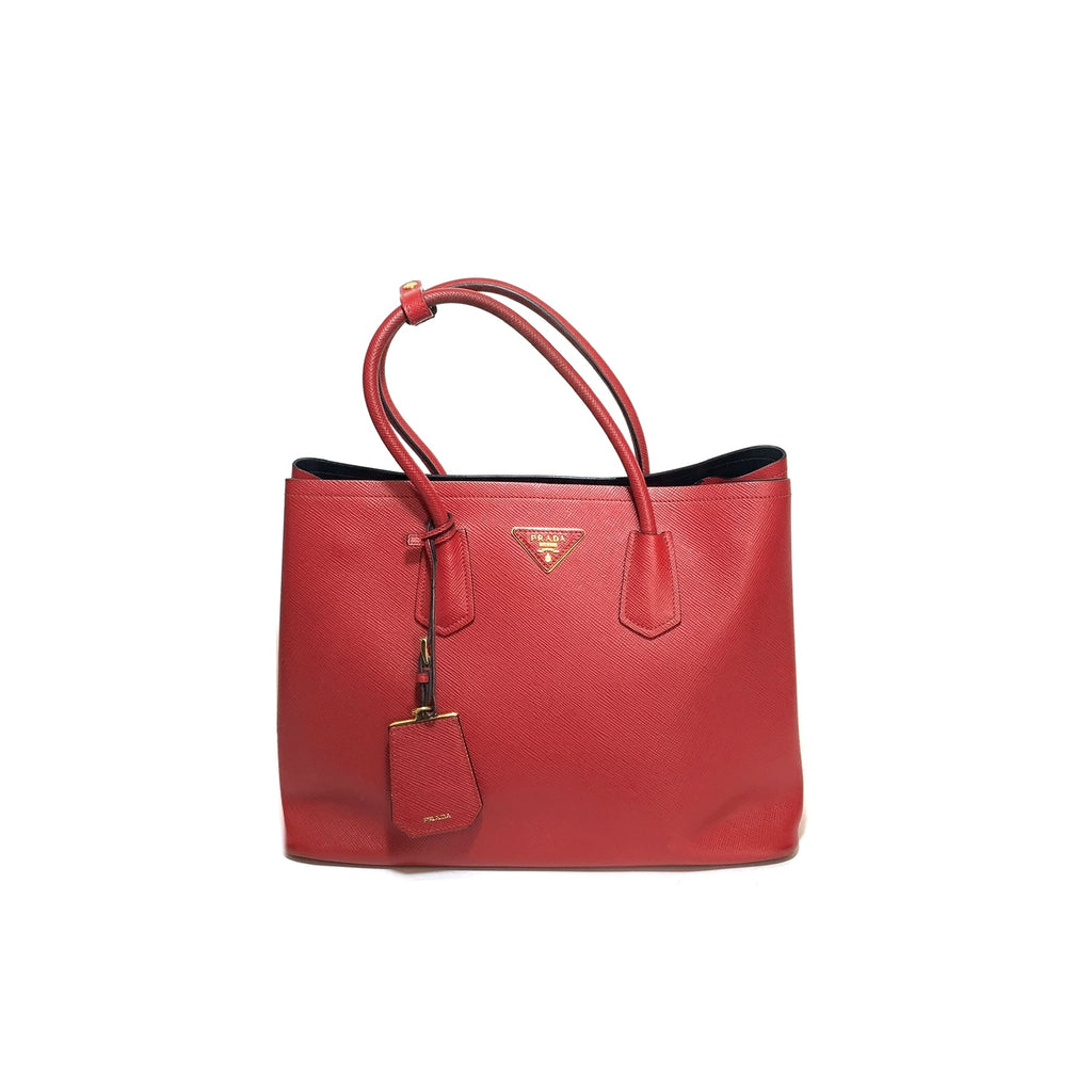 Prada Pred Saffiano Leather Tote | Gently Used |