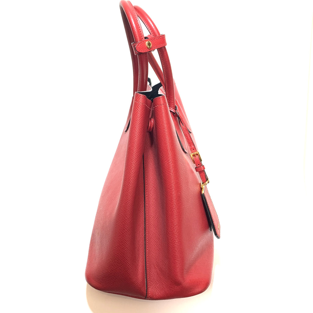 Prada Pred Saffiano Leather Tote | Gently Used |