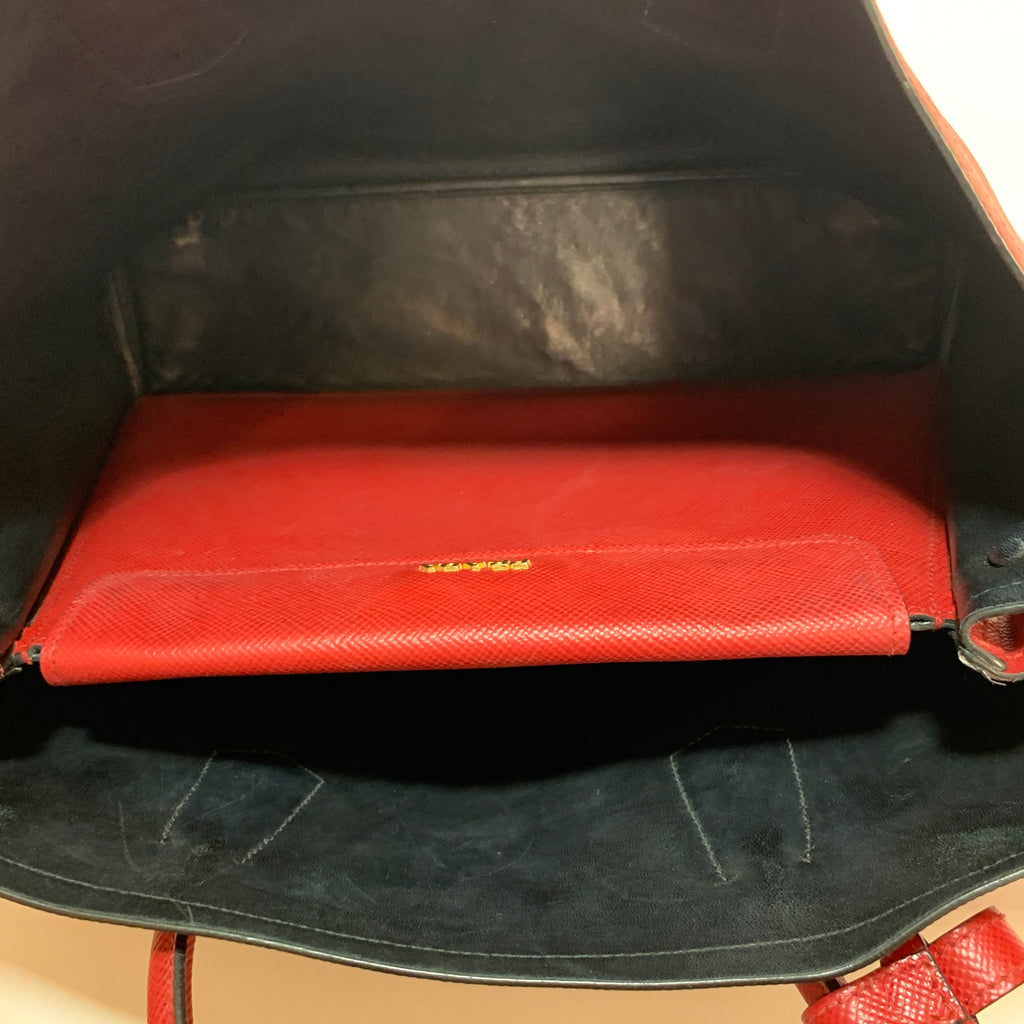 Prada Pred Saffiano Leather Tote | Gently Used |