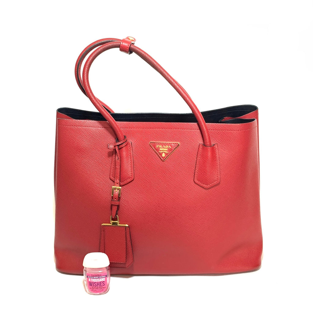 Prada Pred Saffiano Leather Tote | Gently Used |
