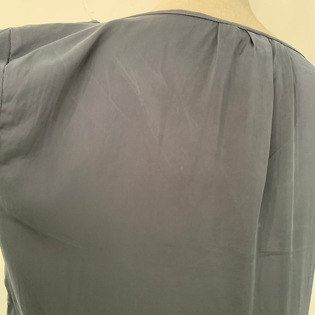 H&M Grey Satin Top | Gently Used |