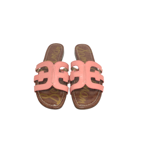 Sam Edelman Pink Leather 'Bay' Sandals | Like New |