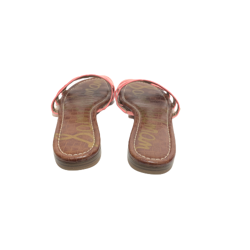 Sam Edelman Pink Leather 'Bay' Sandals | Like New |