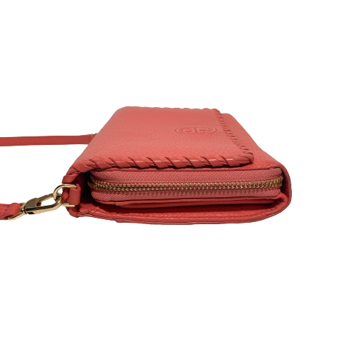 Tory Burch Watermelon Pink Leather Crossbody Bag | Gently used |