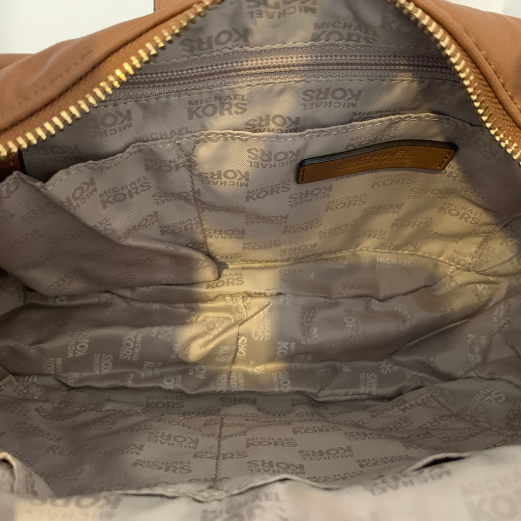 Michael Kors Tan Leather Shoulder Bag | Pre Loved |