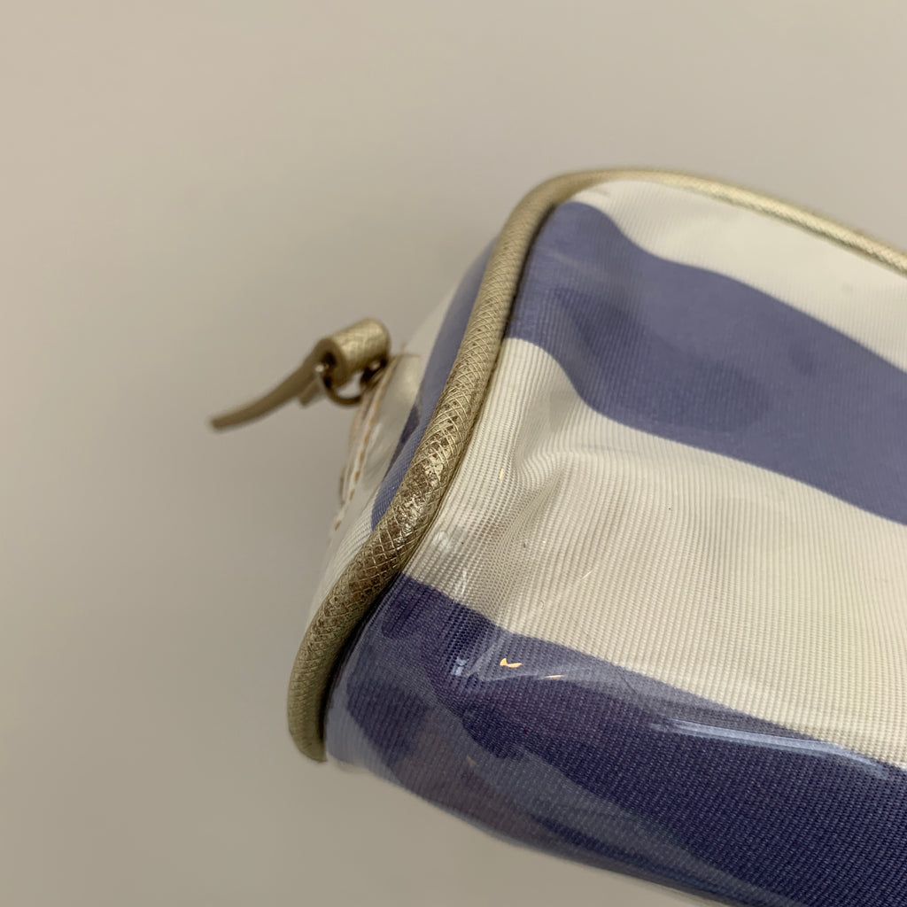 Kate Spade Striped Makeup Pouch | Pre Loved |
