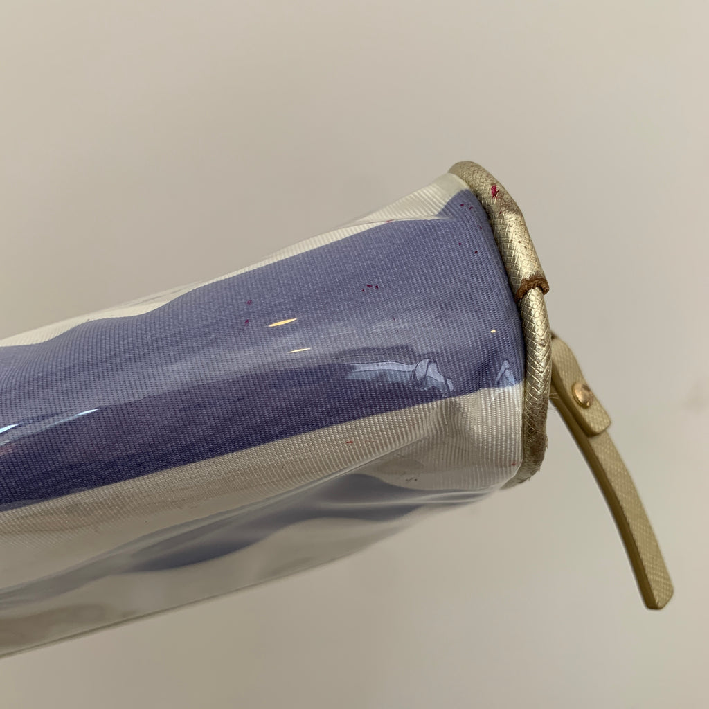 Kate Spade Striped Makeup Pouch | Pre Loved |