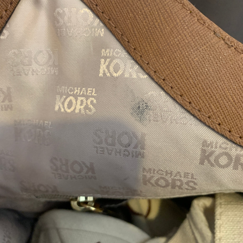 Michael Kors Tan Leather Chain Shoulder Bag | Pre loved |