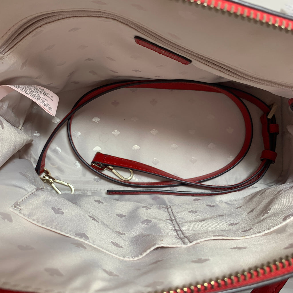 Kate Spade Red Leather Satchel | Gently Used |